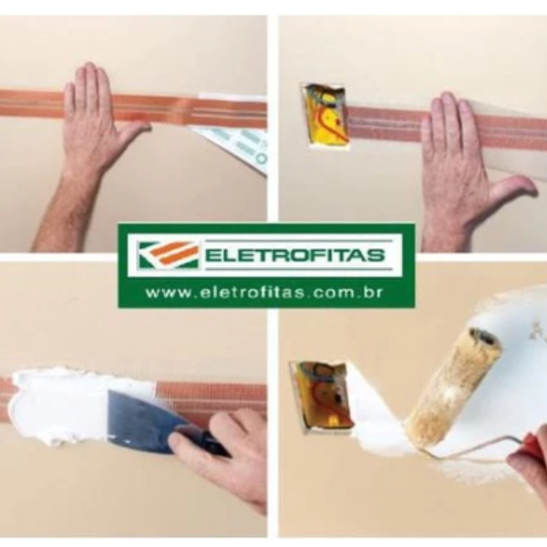 Kit Fita Elétrica 2 Pistas - 6 Metros. Eletrofita 10amp